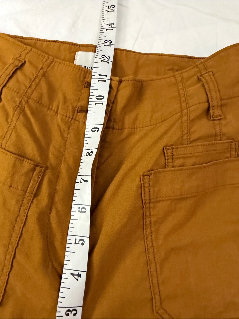MAEVE The Junie High-Rise Flare Pants Bronze Magic Fabric 26 - Picture 14 of 16